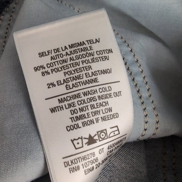 Hudson Jeans Men's Blake Slim Straight Blue Denim Jeans, Size 34 - Picture 5 of 8